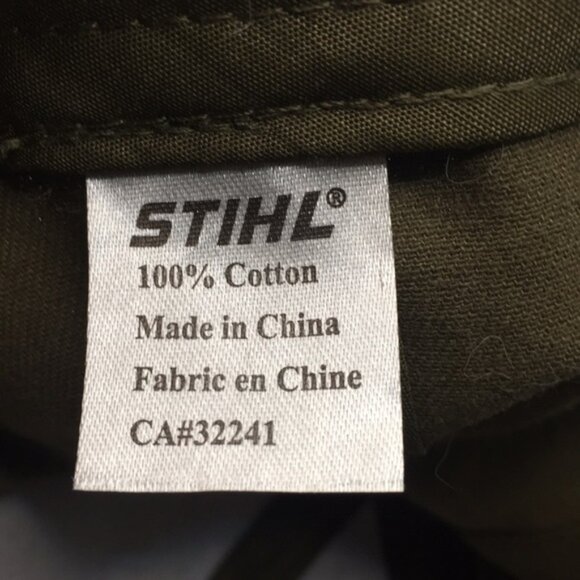 Stihl Chainsaws Camo Baseball Hat Cap Cotton Men’s Small Engines Yard Eq… - Picture 4 of 6